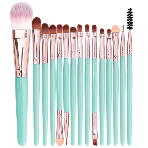 15PCS Makeup Brush Set Beauty efreshme Tiffany  