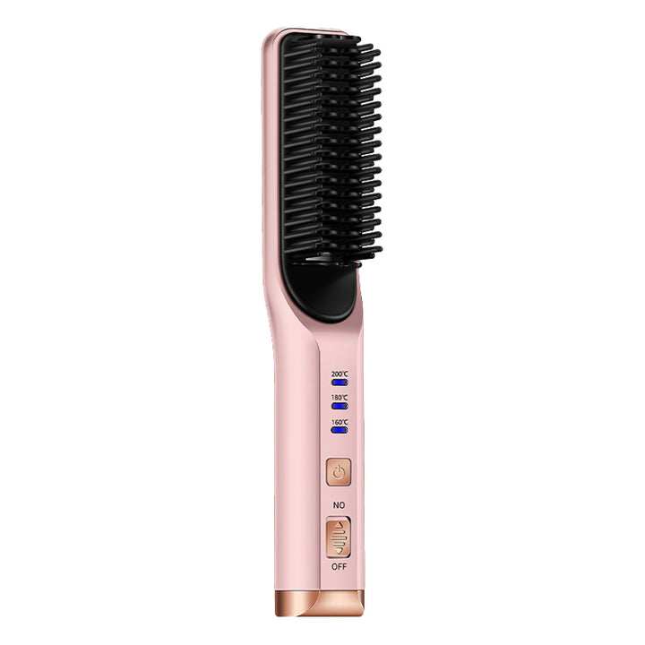 Efreshlab Portable Hair Straightener Comb Hair Care Efreshlab Pink  