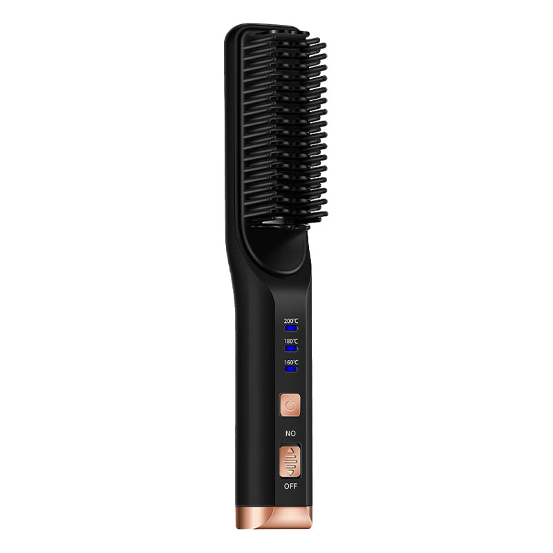 Efreshlab Portable Hair Straightener Comb Hair Care Efreshlab Black  