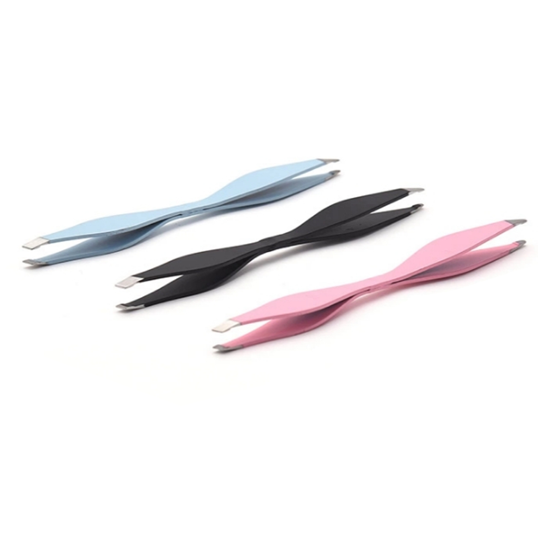 Eyebrow Tweezer Double End Slant & Pointed Tip Beauty efreshme   