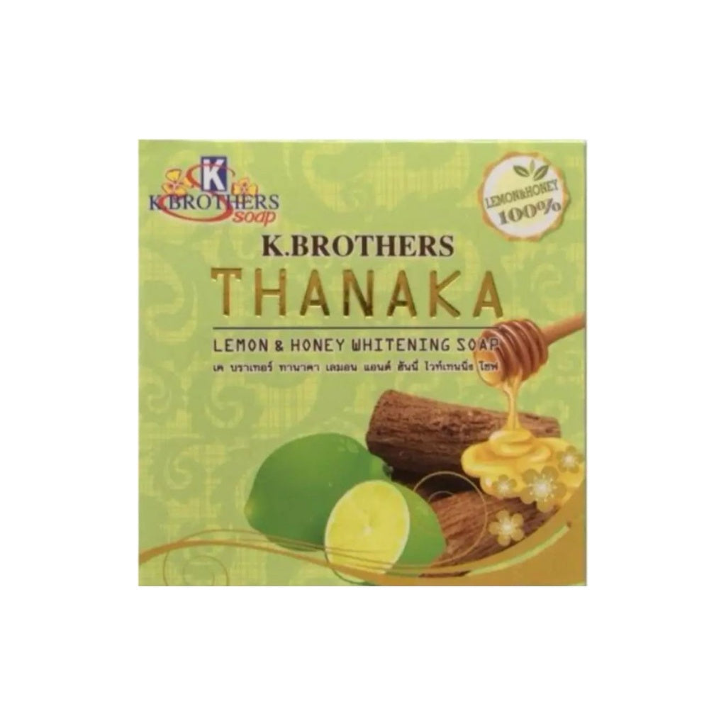 K Brothers Thanaka Lemon & Honey Soap Bath & Body K Brothers   