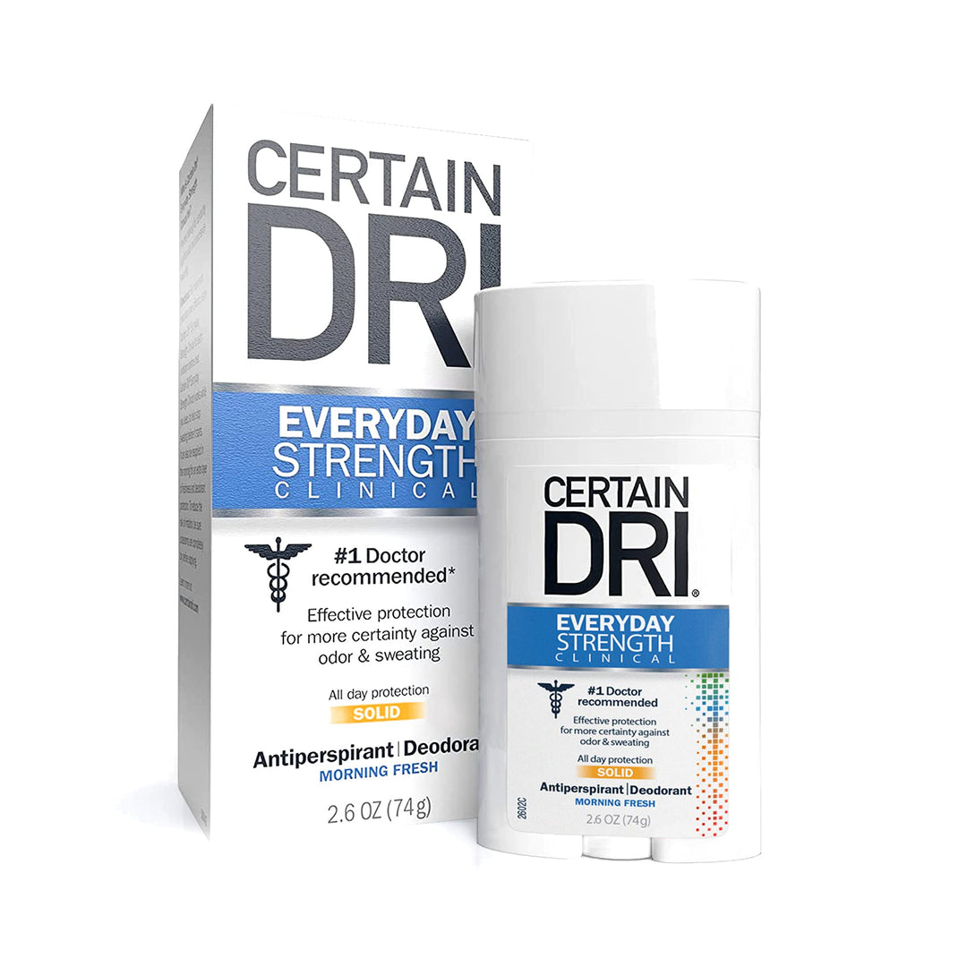 Certain Dri Everyday Strength Antiperspirant Solid Deodorant Deodorant Certain Dri   