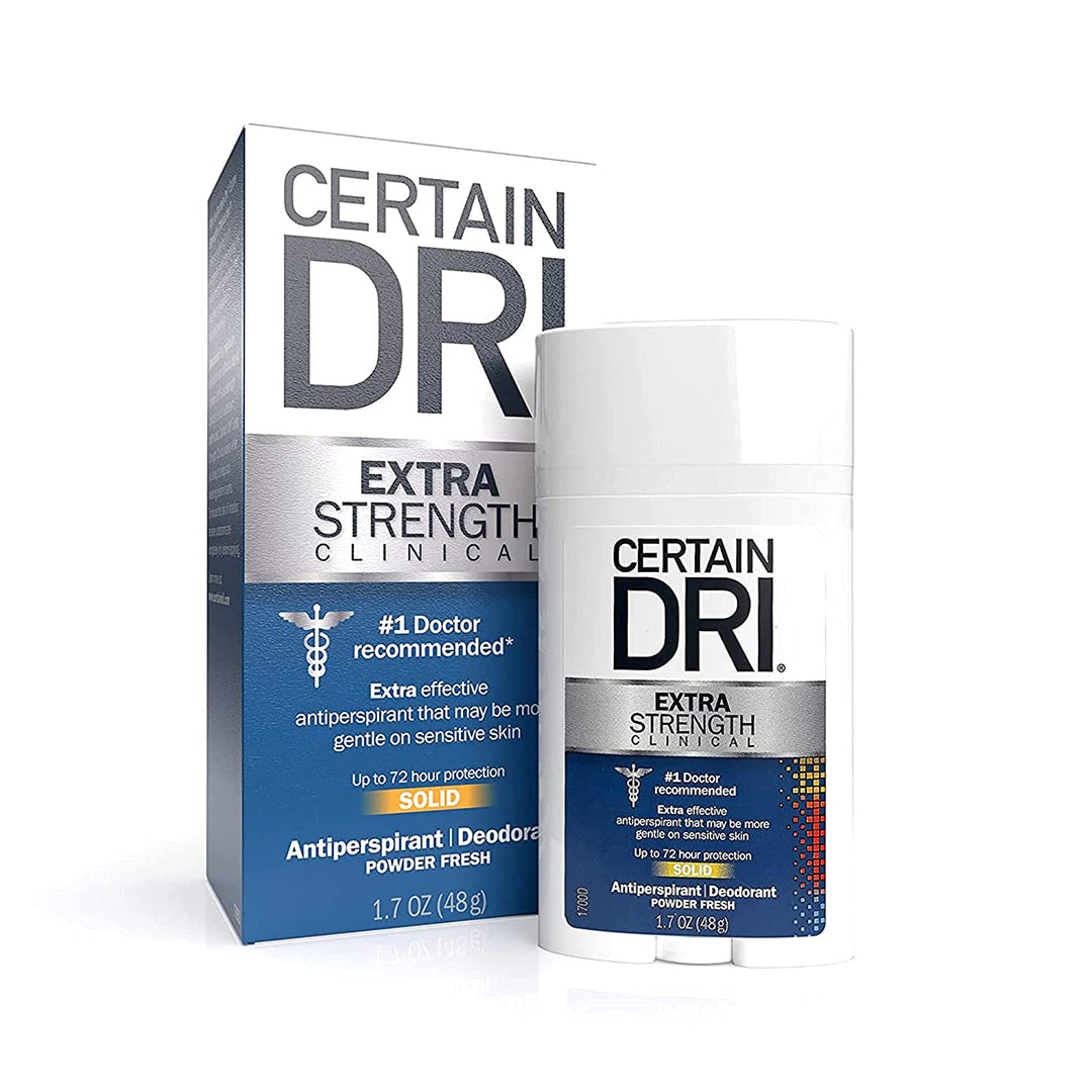 Certain Dri Extra Strength Antiperspirant Solid Deodorant Deodorant Certain Dri   