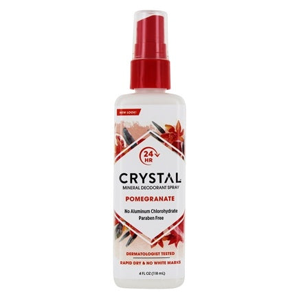 Crystal Mineral Deodorant Spray Deodorant Crystal Pomegranate  