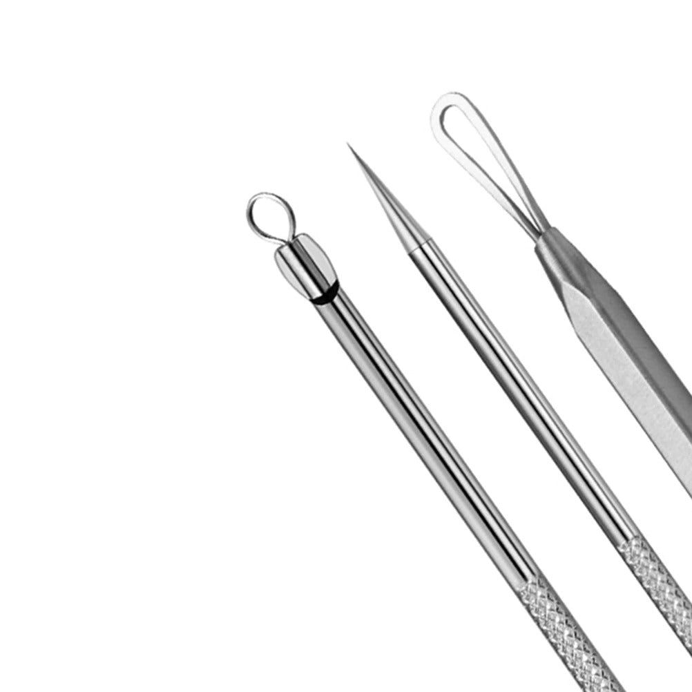 8 Pcs Blackhead and Pimple Extractor Set with Case Beauty efreshme   
