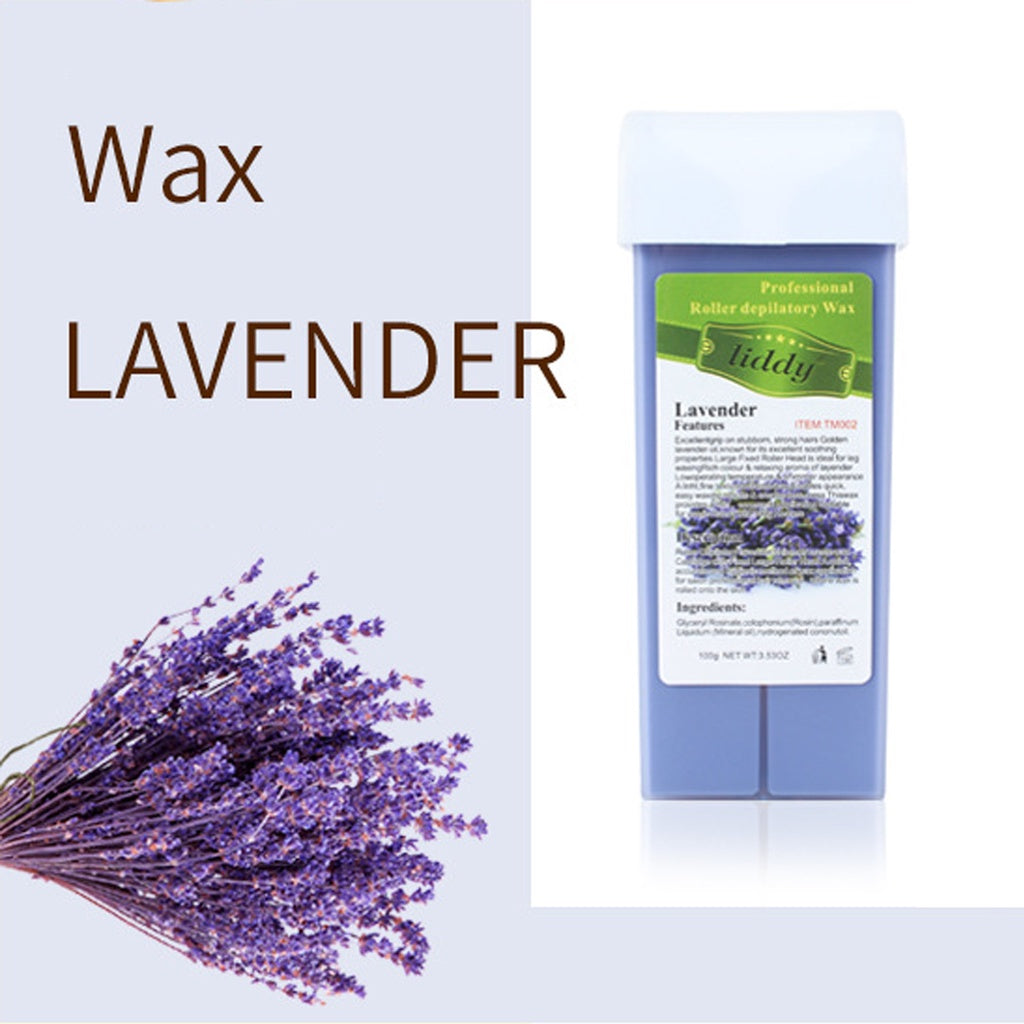 Roll on Wax for Hair Removal Personal Care efreshme Wax (Lavender)  