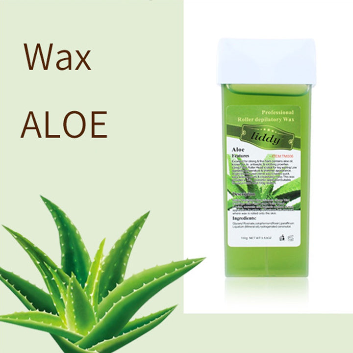 Roll on Wax for Hair Removal Personal Care efreshme Wax (Aloe)  