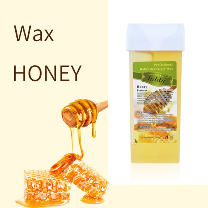 Roll on Wax for Hair Removal Personal Care efreshme Wax (Honey)  