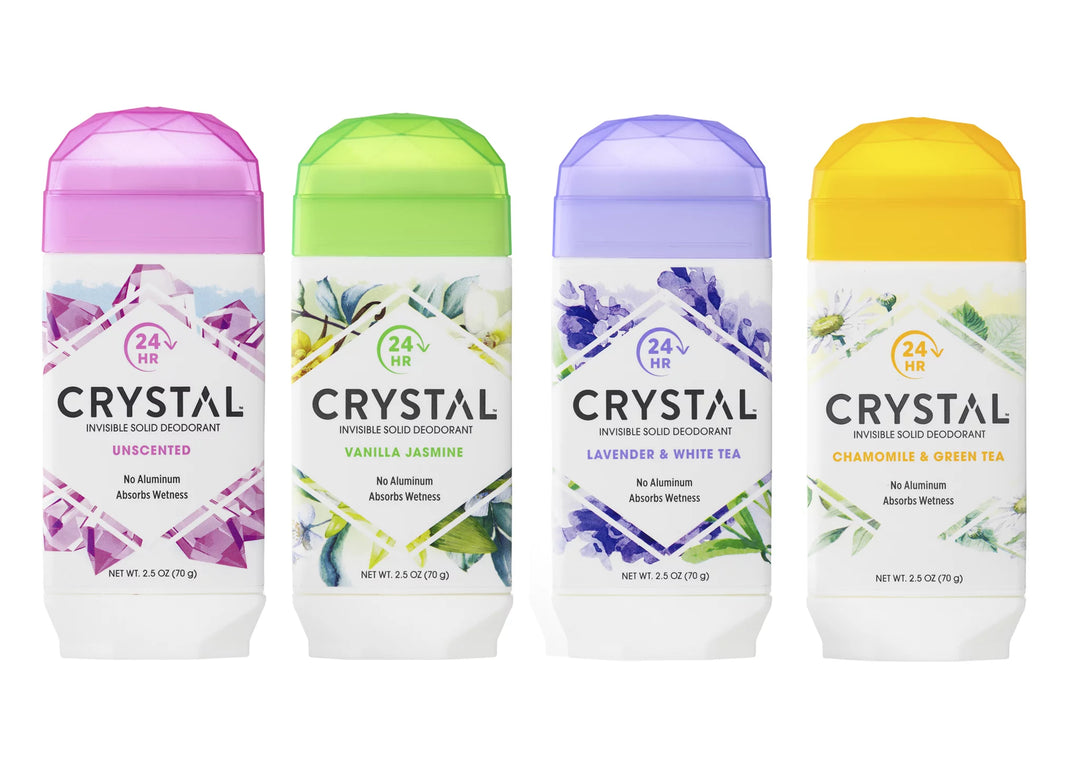 Crystal Natural Deodorant Invisible Solid Stick Deodorant Crystal   